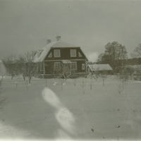 SLM P11-5719 - Mörkhulta vintertid omkring 1910-tal