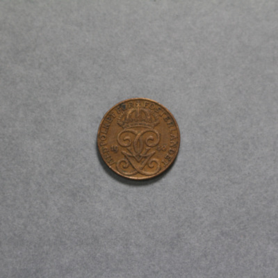 SLM 16762 - Mynt, 2 öre bronsmynt 1940, Gustav V