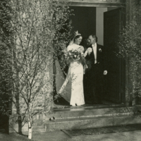 SLM P11-6995 - Dora Indebetou och Helge Conrádes bröllop. 25 november 1939
