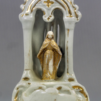 SLM 8189 - Figurin, madonna i nisch, miniatyr