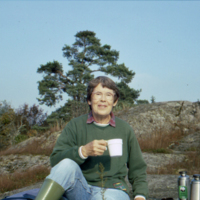 SLM DIA2014-009 - Gudrun på Stäksö vid Nynäs 1991