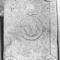 SLM A24-167 - Uppmålad gravsten, Tunabergs kyrka