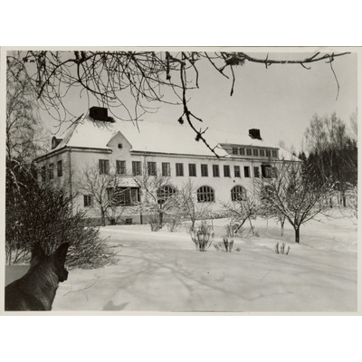 SLM P2020-0406 - Solbacka Läroverkshuset i Stjärnhov, 1931