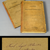 SLM 36367 1-2 - Två läroböcker i naturkunskap, 1877
