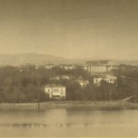 SLM P2013-386 - Utsikt från Oscarshall, Norge, ca 1900