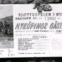 SLM M031139 - Slottsspelen på Nyköpingshus.