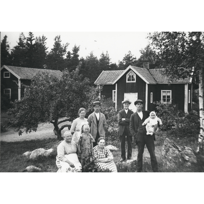 SLM SEM_Dg678 - Besök på Stora Karlbyå år 1924