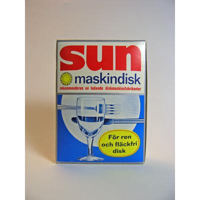 SLM 29603 - Diskmedelsförpackning för maskindisk, av märket Sun