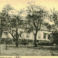 SLM M012469 - Manbyggnad, Veda herrgård år 1903