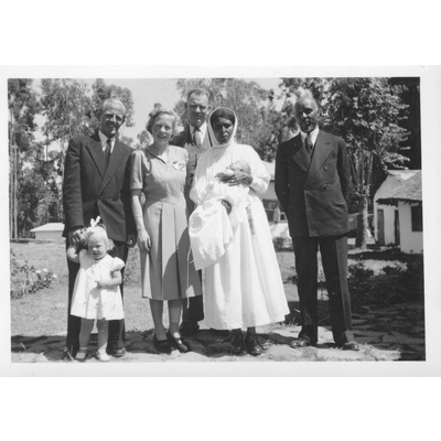 SLM FH0515 - Familjen Rubenson, Fride Hylander samt familjen Medhin, Etiopien, ca 1960-tal