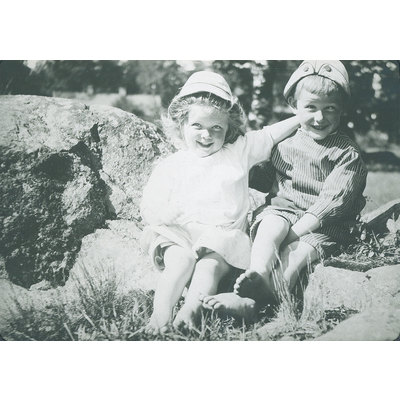 SLM P2014-379 - Anna och Ivar Segelberg cirka 1917