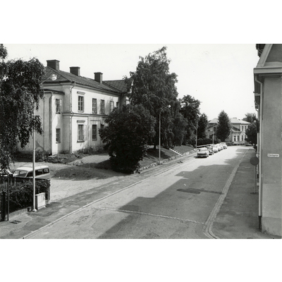 SLM SEM_A182-31R - Klostergatan vid Eskilsgatans mynning i Strängnäs