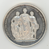 SLM 5808 41 - Medalj, minnesmedalj från den nordiska konst- och industriutställningen i Köpenhamn 1872