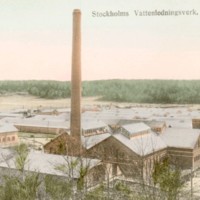 SLM M027742 - Stockholms vattenledningsverk.