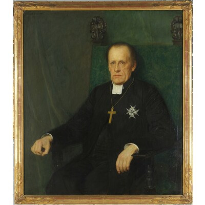 SLM 7042 - Porträtt, biskop Gottfrid Billing, Lund, 1903