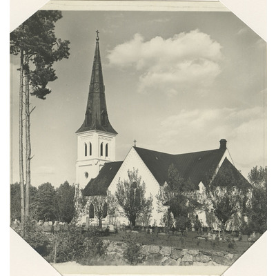 SLM M004974 - Björkviks kyrka ca 1962