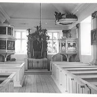 SLM R161-84-1 - Altaret i Hesselbyholms gårdskapell