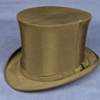 SLM 10949 3 - Fällbar hatt, chapeau claque, tillverkad i London