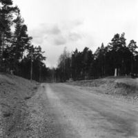 SLM M025683 - Flyttning av runsten och bautasten, Högstena, 1967