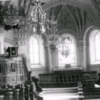 SLM M027499 - Altaret med predikstol.