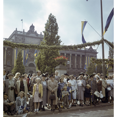 SLM LB2020-0076 - Firande i Stockholm år 1946