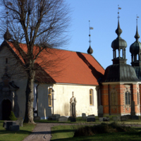 SLM D09-603 - Vadsbro kyrka, närbild från sydväst