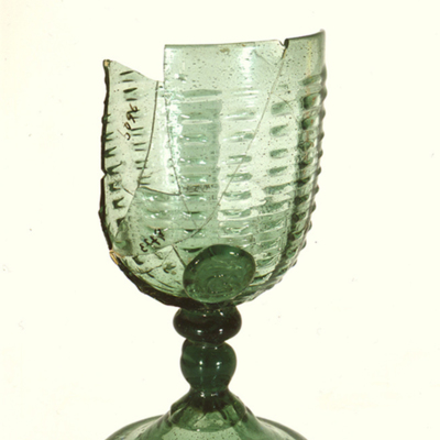 SLM DIA09-024 - Vinglas, hertig Karls glas, 1580-tal