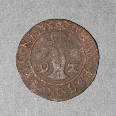 SLM 16847 - Mynt, 2 öre silvermynt typ V 1592, Johan III