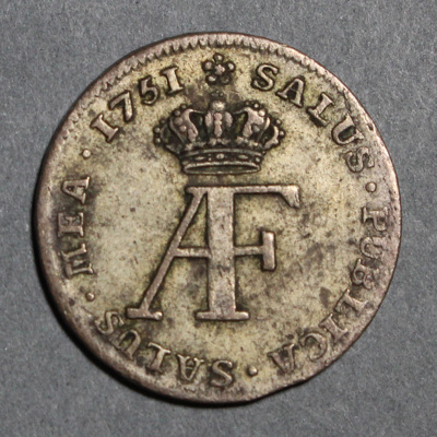 SLM 16389 - Mynt, 5 öre silvermynt 1761, Adolf Fredrik