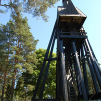 SLM D10-1365 - Björnlunda kyrka, klockstapeln
