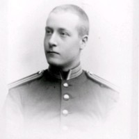 SLM M032481 - Porträtt av man i uniform