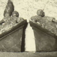 SLM M018363 - Rester av gavelstycken, Tuna kyrka