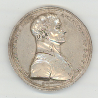 SLM 5808 13A - Medalj av silver, Amiral I. G. Lagerbielke 1806