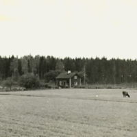 SLM M011055 - Vy över Granholmen, Västra Vingåker