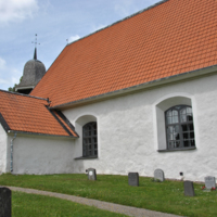 SLM D2014-388 - Forssa kyrka, södra fasaden.