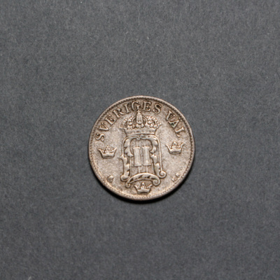 SLM 8378 - Mynt, 10 öre silvermynt 1907, Oscar II