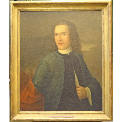 SLM 5755 - Oljemålning, porträtt av okänd man