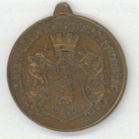 SLM 34892 - Medalj, Malmö Läroverks Idrottsförening 1901