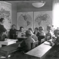 SLM M036396 - Kvinnliga Medborgarskolan, 1920-/1930-tal