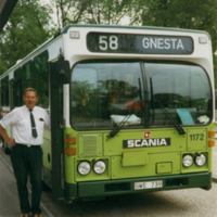 SLM SB13-1406 - Busschaufför Lars Nilsson år 1995
