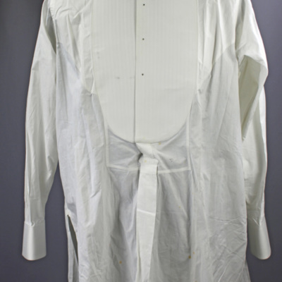 SLM 28517 - Skjorta med skjortbröst, MEA, från Ökna i Floda socken
