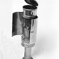 SLM 11158 - Handlykta av nickel avsedd för stearinljus, från Sala