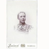 SLM M000061 - Fröken Helga Törnberg, 1890-tal