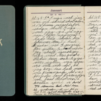 SLM 37037 - Anna Segelbergs dagbok från 1925