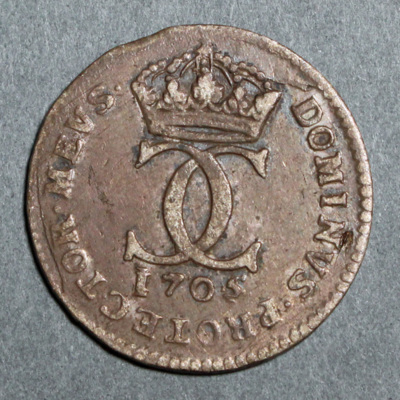 SLM 16220 - Mynt, 5 öre silvermynt 1705, Karl XII