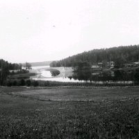 SLM M027535 - Mälspånga bro vid Klippan, Husby-Oppunda, uppförd 1924