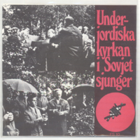 SLM 35905 1-2 - EP-skiva, underjordiska kyrkan i Sovjet sjunger