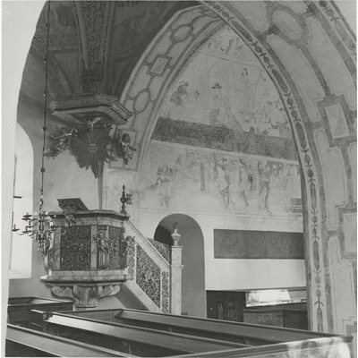 SLM M004276 - Bälinge kyrka år 1940