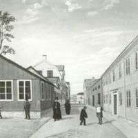 SLM M021895 - Storgatan före branden 1871.