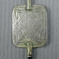 SLM 21034 2 - Urnyckel av silver, tillverkad av Per Erik Sundberg i Trosa år 1851